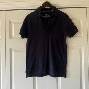 Etro Milano Navy Polo Shirt – Made in Italy – Size S